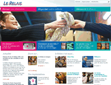 Tablet Screenshot of lerelais.org